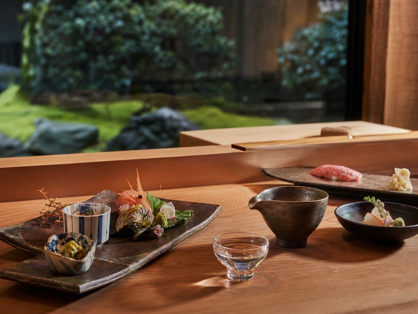 Elegant Japanese dining experience with refined cuisine